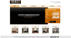 Desktop Screenshot of bertimmobiliare.com